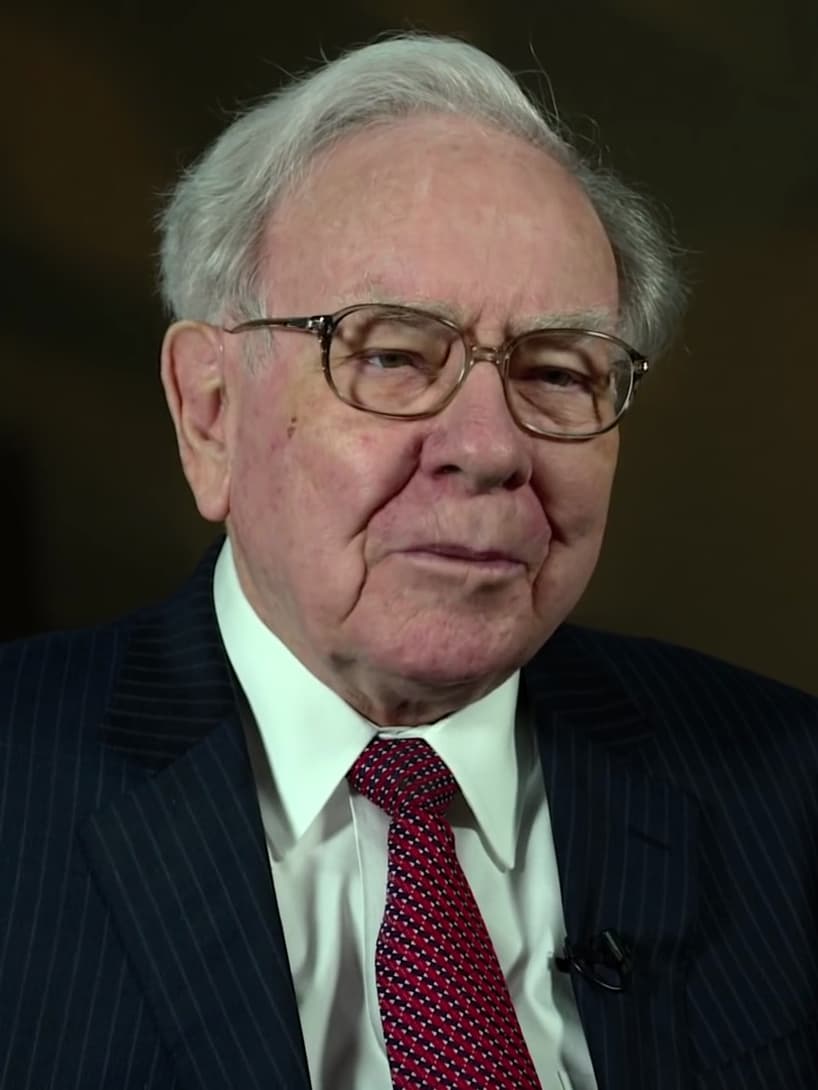 Portrait of Warren Buffett